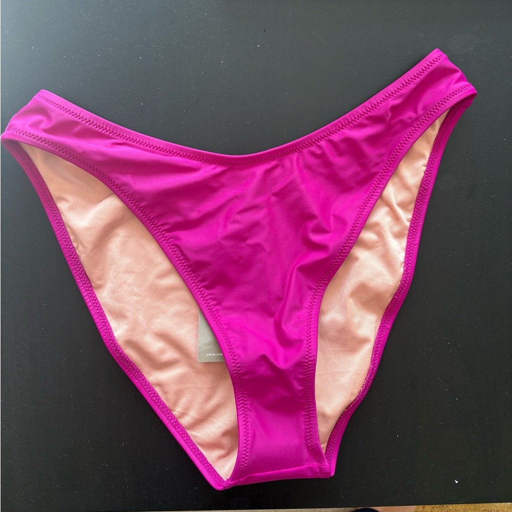 J. Crew 90s high leg bikini bottom